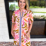 THML - Graceful Bloom Mini Dress-510 Mini-THML-July & June Women's Fashion Boutique Located in San Antonio, Texas