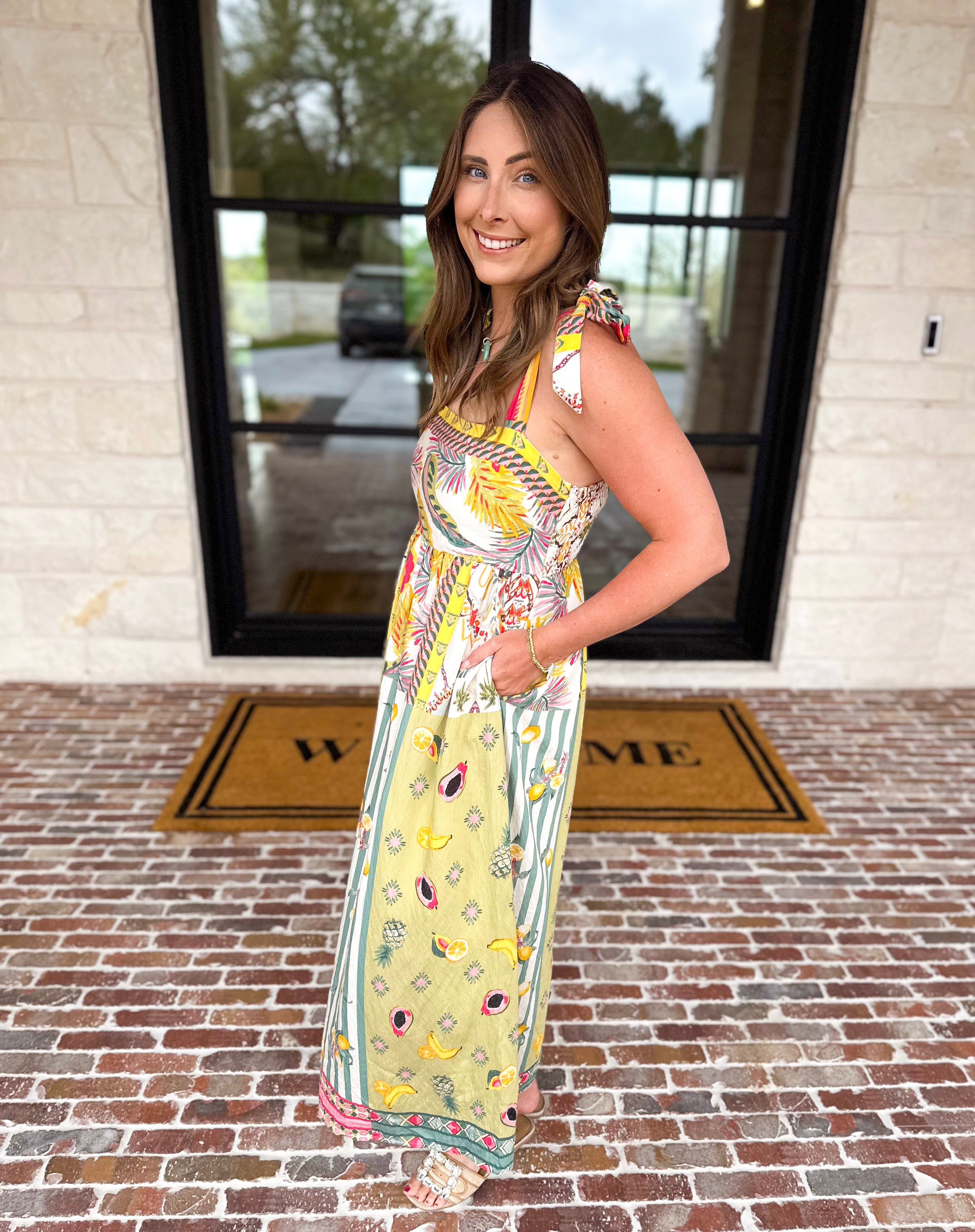 Paradise Midi Dress-500 Midi-TCEC-July & June Women's Fashion Boutique Located in San Antonio, Texas