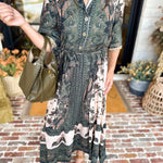 Rosewater Whimsical Midi Dress-500 Midi-ENTRO-July & June Women's Fashion Boutique Located in San Antonio, Texas