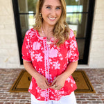 The Colorful in Confidence Blouse-200 Fashion Blouses-FATE-July & June Women's Fashion Boutique Located in San Antonio, Texas