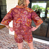 The Retreat Skort Set - Terra Cotta-510 Mini-ENTRO-July & June Women's Fashion Boutique Located in San Antonio, Texas