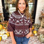 THML - Slight Chill Button Sweater-230 Sweaters/Cardis-THML-July & June Women's Fashion Boutique Located in San Antonio, Texas