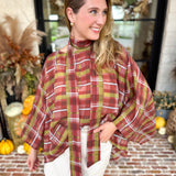 The Trendsetter Sheer Blouse-200 Fashion Blouses-TCEC-July & June Women's Fashion Boutique Located in San Antonio, Texas