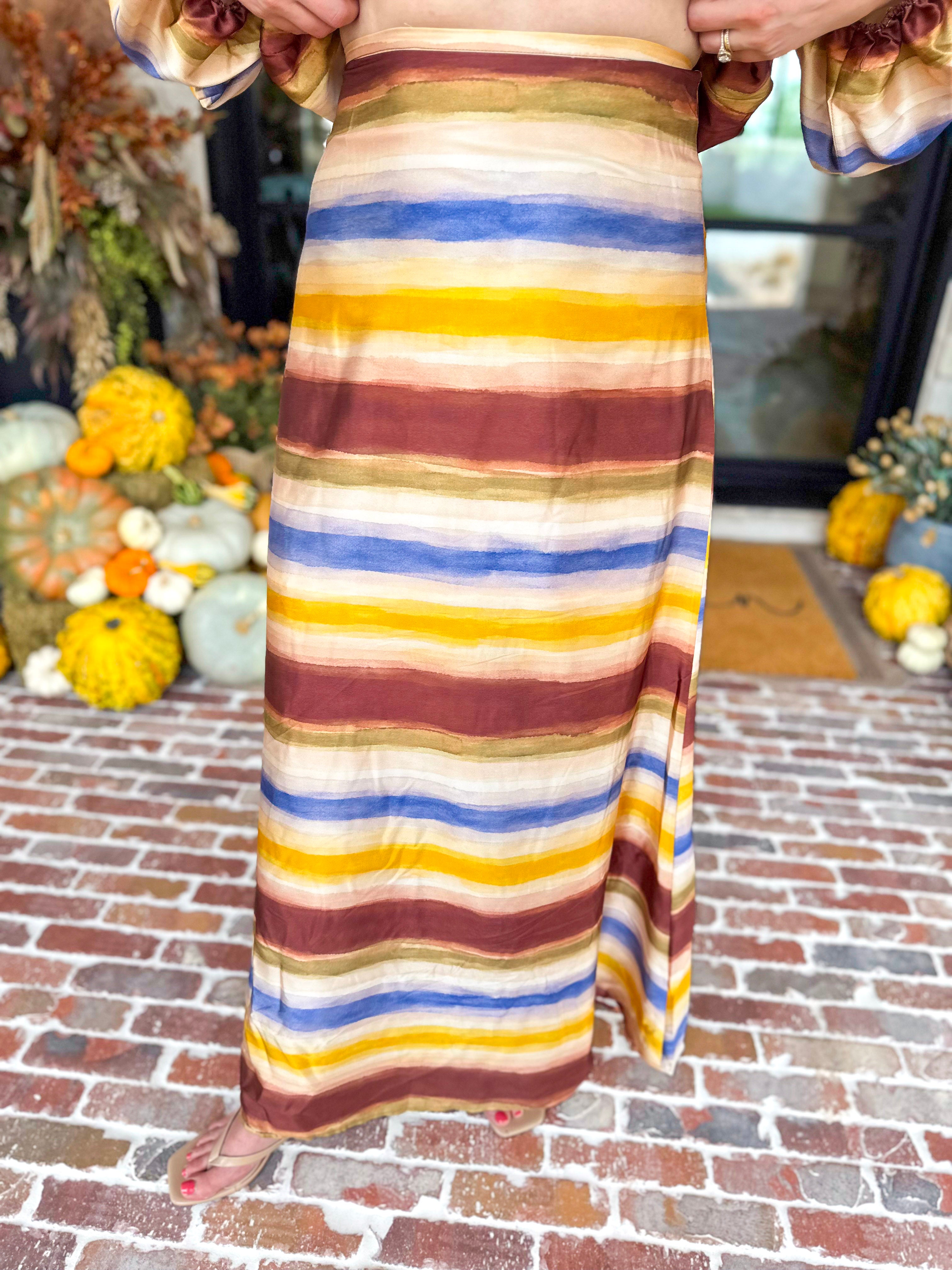 Harvest Sunrise Chic Set-500 Midi-TCEC-July & June Women's Fashion Boutique Located in San Antonio, Texas