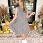 THML - Downtown Gingham Mini Dress-510 Mini-THML-July & June Women's Fashion Boutique Located in San Antonio, Texas