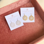 Natalie Wood - Gilded Mini Drop Earrings - Silver-110 Jewelry & Hair-Natalie Wood-July & June Women's Fashion Boutique Located in San Antonio, Texas