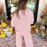 Cozy Time Lounge Set - Ballet Pink-300 Athleisure/Lounge-POLOGRAM-July & June Women's Fashion Boutique Located in San Antonio, Texas