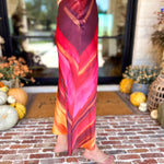 Golden Sunset Satin Midi Skirt-410 Shorts/Skirts-DRESS FORUM-July & June Women's Fashion Boutique Located in San Antonio, Texas