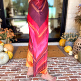 Golden Sunset Satin Midi Skirt-410 Shorts/Skirts-DRESS FORUM-July & June Women's Fashion Boutique Located in San Antonio, Texas