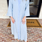 The Sunday Stroll Midi Dress - Blue-500 Midi-ENTRO-July & June Women's Fashion Boutique Located in San Antonio, Texas