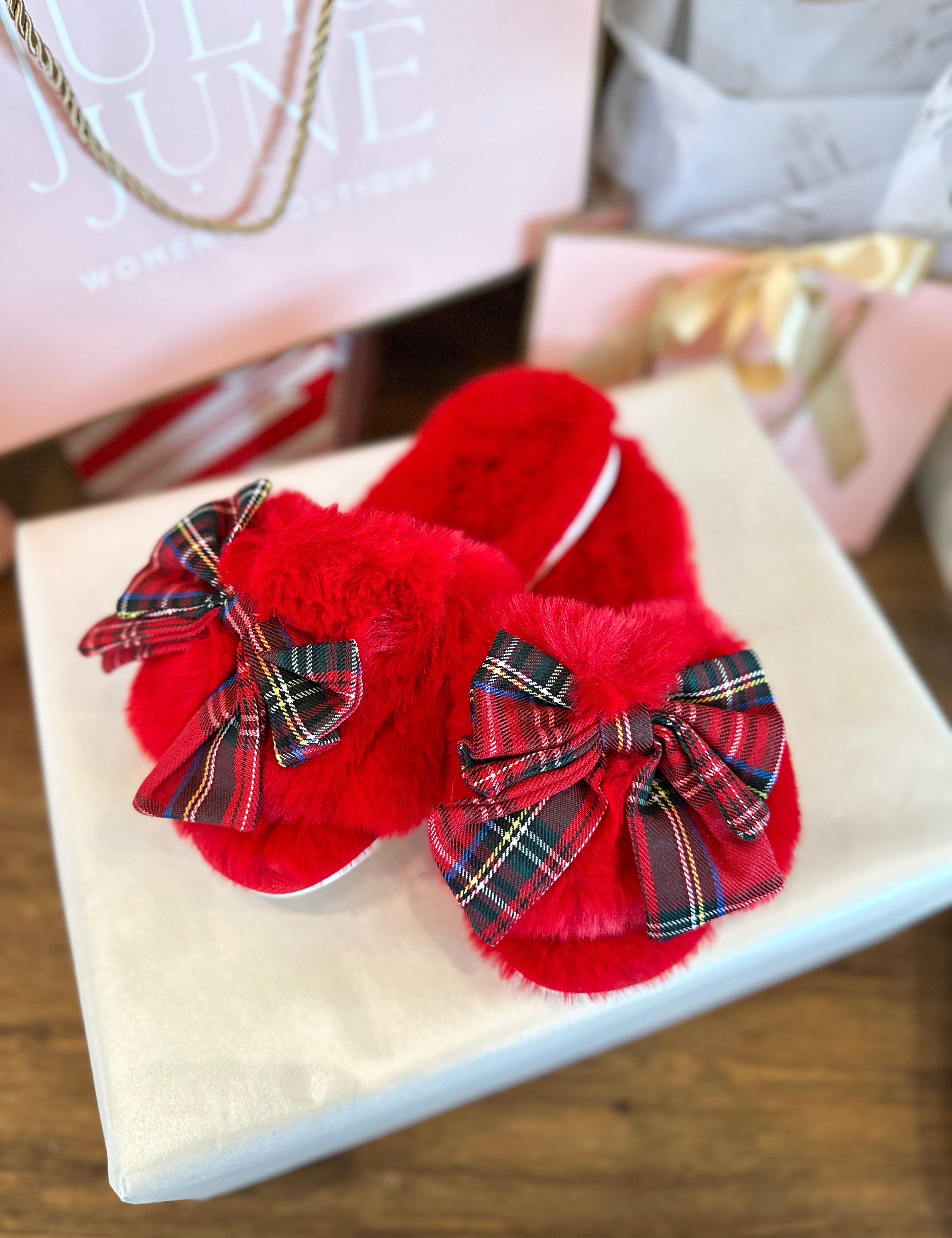 Scottie Bow Slippers-140 Gifts + Home-SHIRALEAH-July & June Women's Fashion Boutique Located in San Antonio, Texas