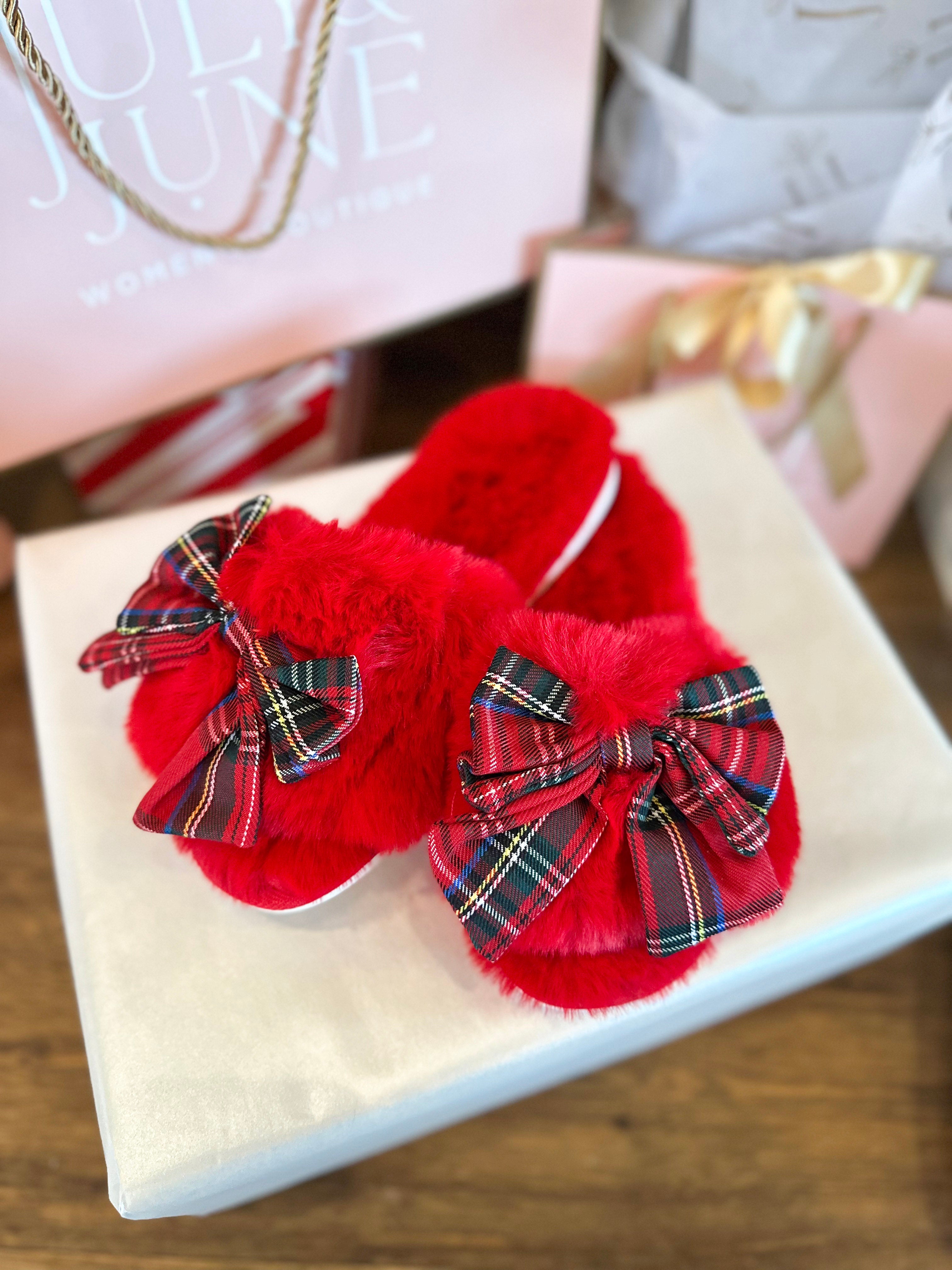 Scottie Bow Slippers-140 Gifts + Home-SHIRALEAH-July & June Women's Fashion Boutique Located in San Antonio, Texas