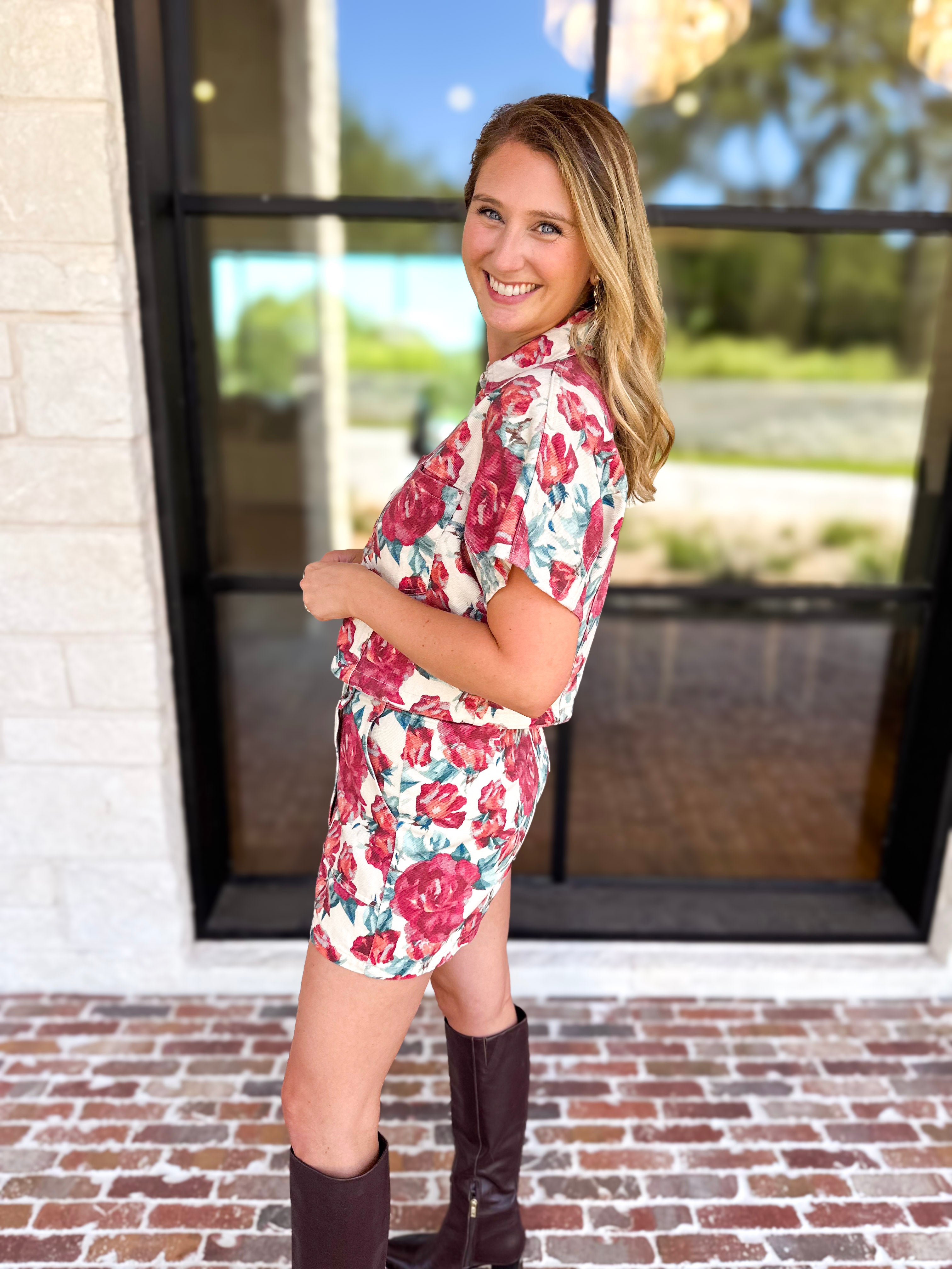 Rosie Days Skort Set-510 Mini-ENTRO-July & June Women's Fashion Boutique Located in San Antonio, Texas