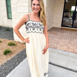 The Baja Breeze Midi Dress-500 Midi-SKIES ARE BLUE-July & June Women's Fashion Boutique Located in San Antonio, Texas