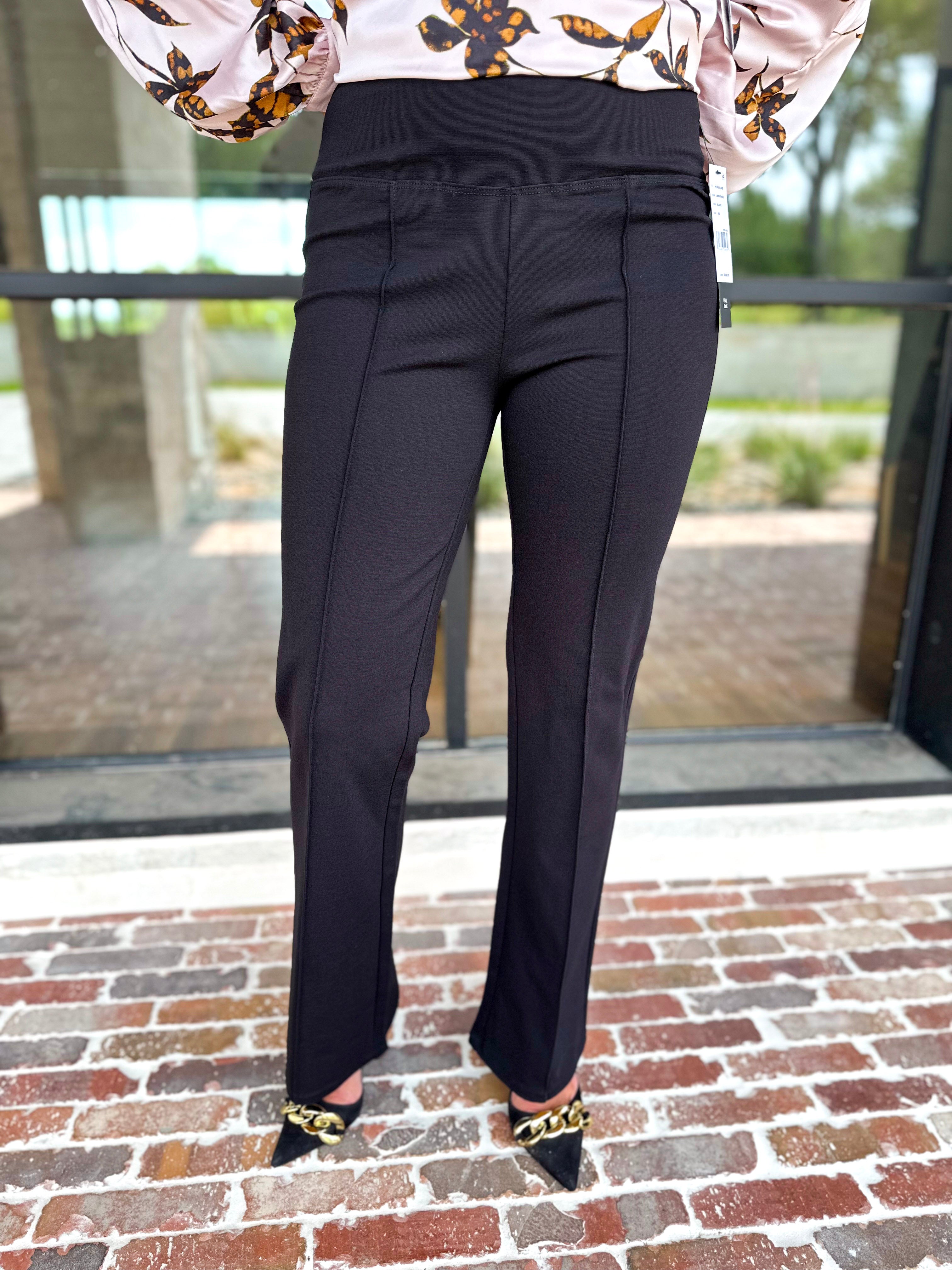Liverpool - Black Pearl Flare Pants-400 Pants-LIVERPOOL JEANS COMPANY-July & June Women's Fashion Boutique Located in San Antonio, Texas