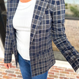 Liverpool - City Life Blazer-600 Outerwear-LIVERPOOL JEANS COMPANY-July & June Women's Fashion Boutique Located in San Antonio, Texas