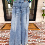 The Carrie Denim Pants-400 Pants-FATE-July & June Women's Fashion Boutique Located in San Antonio, Texas