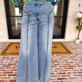 The Carrie Denim Pants-400 Pants-FATE-July & June Women's Fashion Boutique Located in San Antonio, Texas
