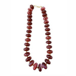 Holly Beaded Necklace - Maroon-130 Accessories-Gemelli-July & June Women's Fashion Boutique Located in San Antonio, Texas
