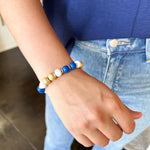Michelle McDowell - Nori Bracelet - Blue & White-110 Jewelry & Hair-Michelle McDowell-July & June Women's Fashion Boutique Located in San Antonio, Texas
