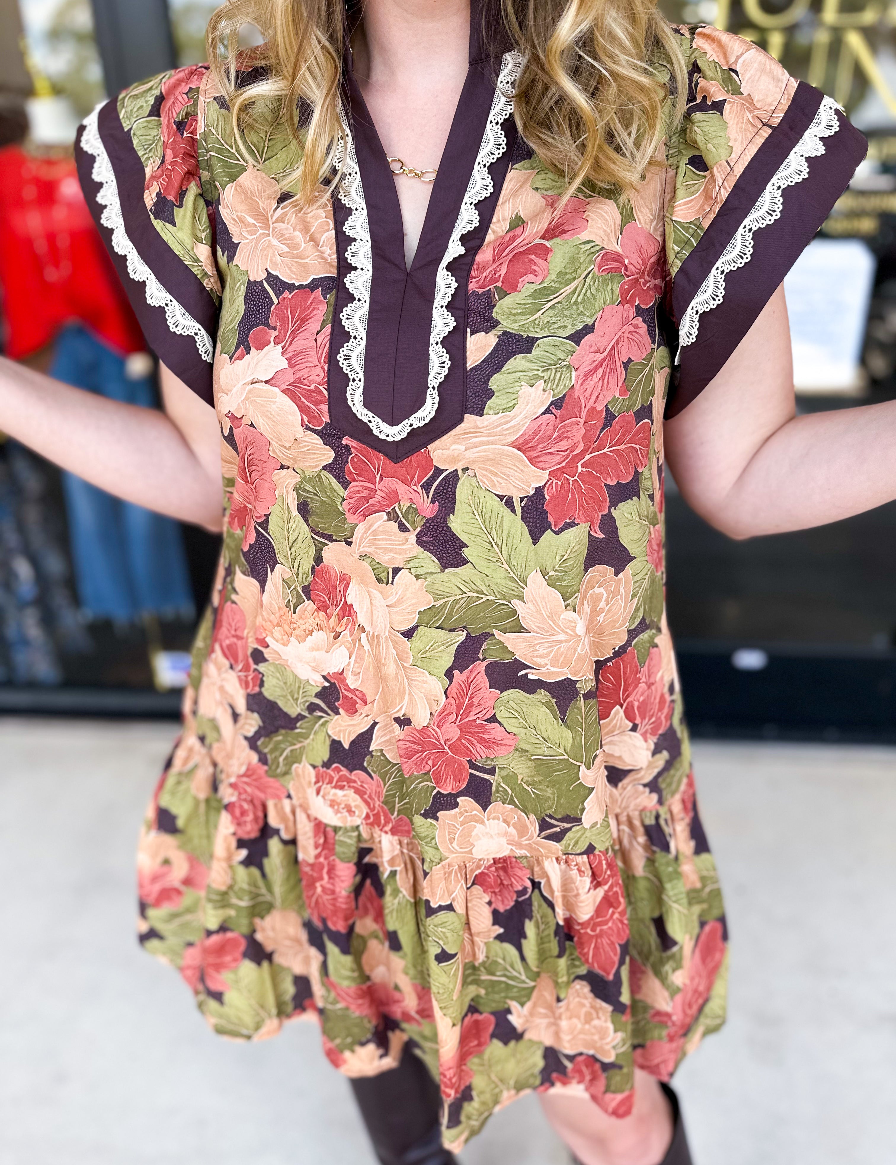 Falling For You Mini Dress-510 Mini-ENTRO-July & June Women's Fashion Boutique Located in San Antonio, Texas