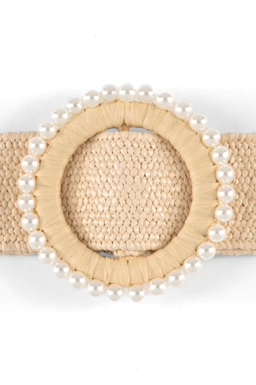 Natural Pearl Belt-130 Accessories-SHIRALEAH-July & June Women's Fashion Boutique Located in San Antonio, Texas