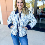 The Kacey Quilted Jacket-600 Outerwear-ENTRO-July & June Women's Fashion Boutique Located in San Antonio, Texas