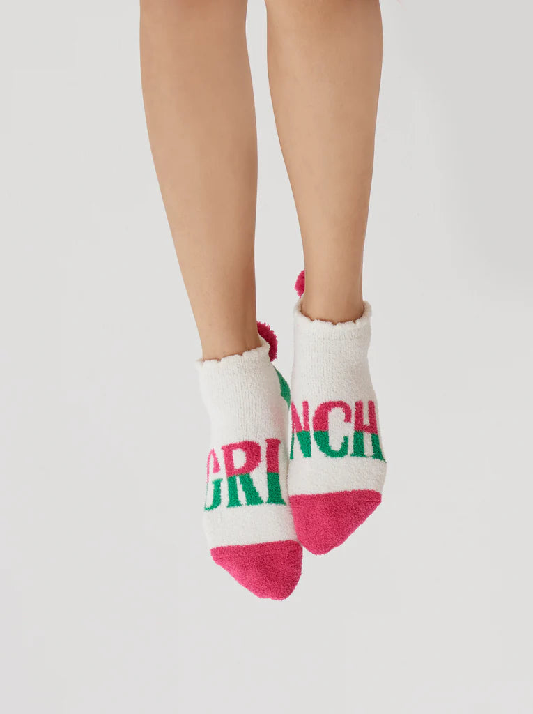 Comfy Gift Socks - Grinch-140 Gifts + Home-SHIRALEAH-July & June Women's Fashion Boutique Located in San Antonio, Texas