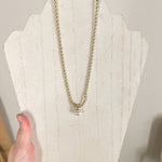 Natalie Wood - Midnight Tide Pendant Necklace - Gold/Pearl-110 Jewelry & Hair-Natalie Wood-July & June Women's Fashion Boutique Located in San Antonio, Texas