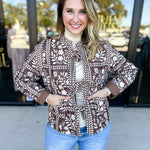 The Wrenlee Puff Jacket - Chocolate Brown-600 Outerwear-POLOGRAM-July & June Women's Fashion Boutique Located in San Antonio, Texas