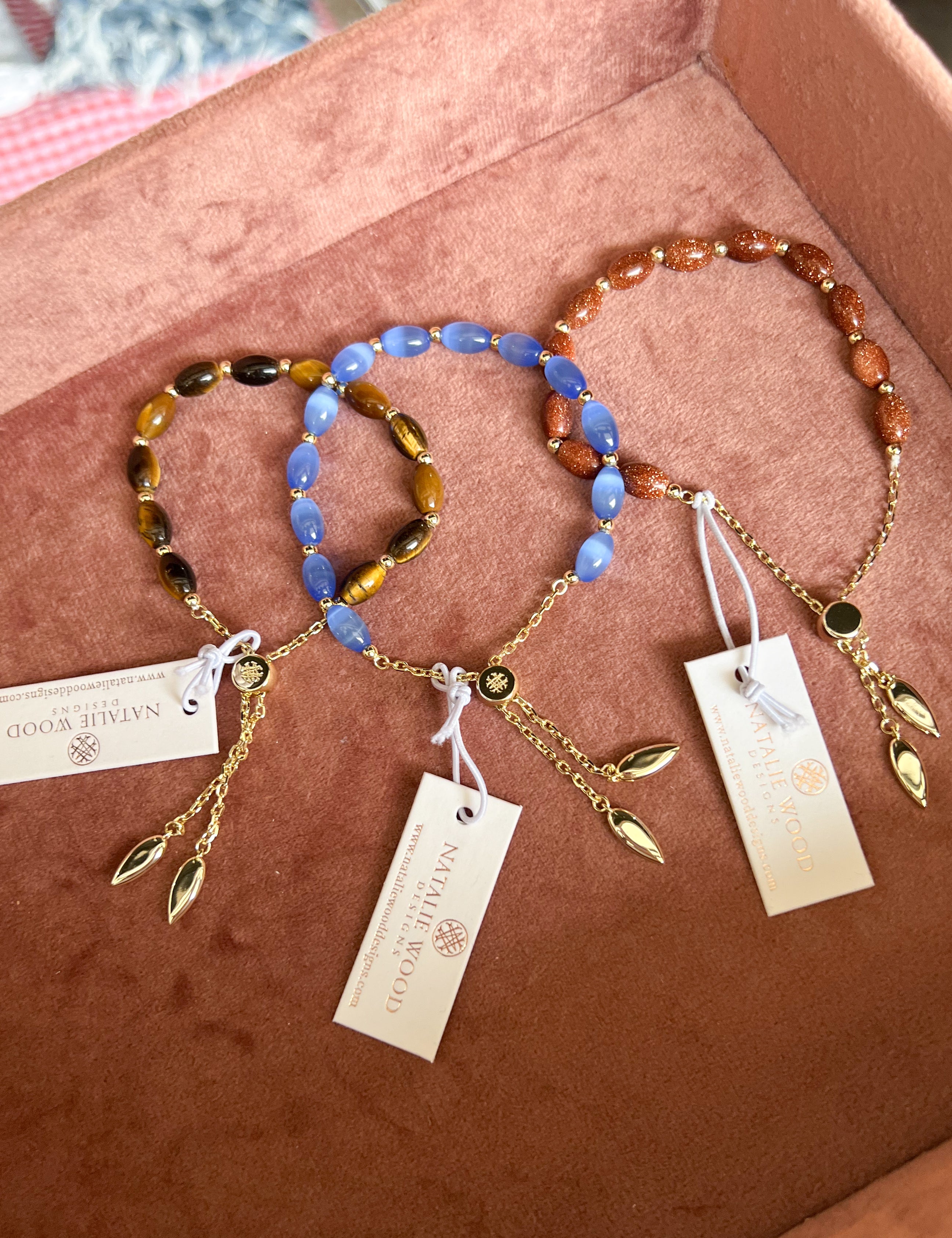 Natalie Wood - Sandstone Layering Bracelet-110 Jewelry & Hair-Natalie Wood-July & June Women's Fashion Boutique Located in San Antonio, Texas