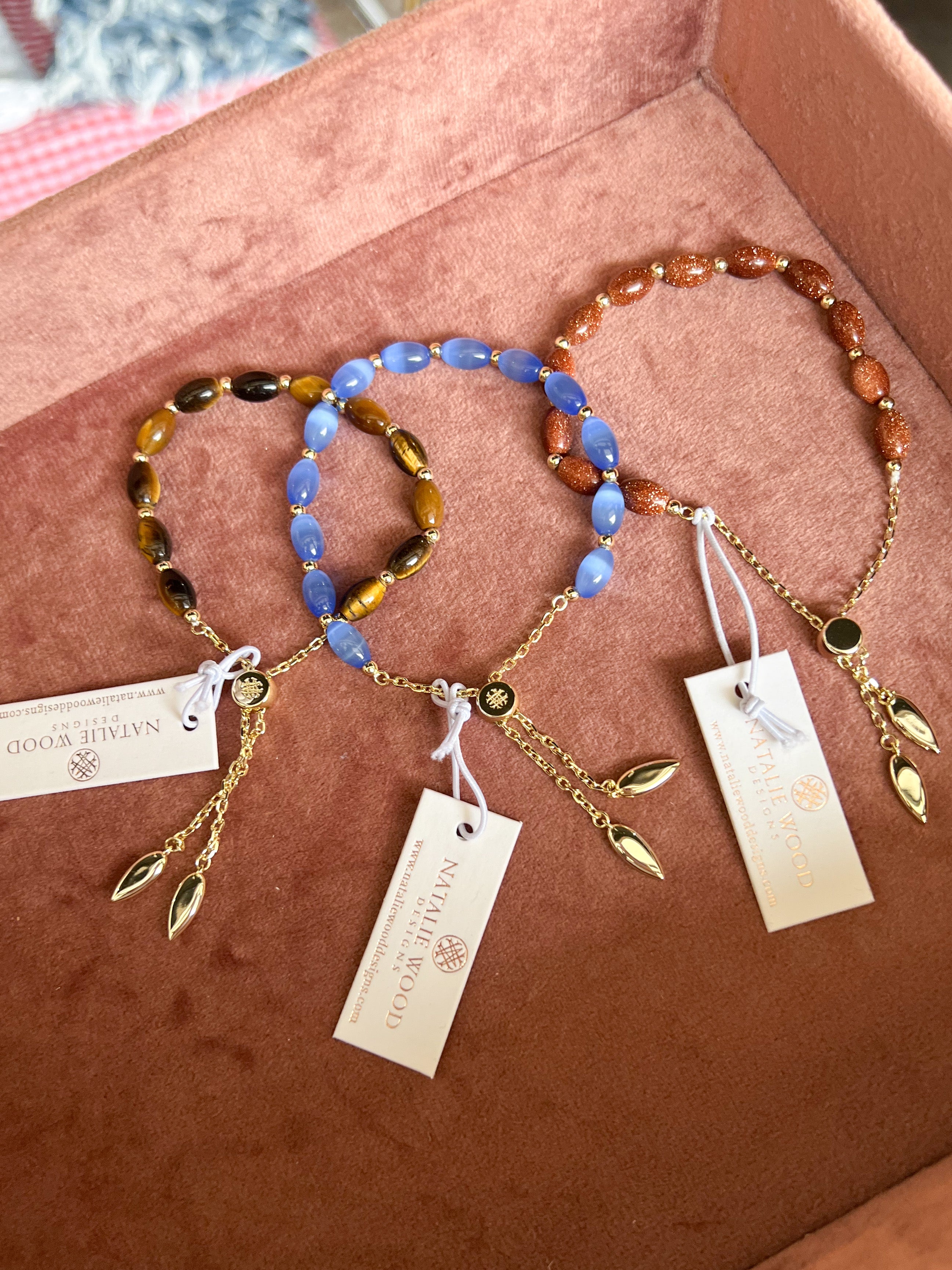 Natalie Wood - Sandstone Layering Bracelet-110 Jewelry & Hair-Natalie Wood-July & June Women's Fashion Boutique Located in San Antonio, Texas