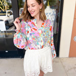 Feminine Crochet Shorts - Cream-510 Mini-ENTRO-July & June Women's Fashion Boutique Located in San Antonio, Texas