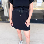 The Everyday Active Mini Dress - Black-510 Mini-JODIFL-July & June Women's Fashion Boutique Located in San Antonio, Texas