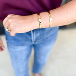 Natalie Wood - Solaris Cuff Bracelet in Gold-110 Jewelry & Hair-Natalie Wood-July & June Women's Fashion Boutique Located in San Antonio, Texas