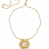 Easton Elle - Fleur Slip Necklace-110 Jewelry & Hair-Easton Elle-July & June Women's Fashion Boutique Located in San Antonio, Texas