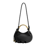 Dottie Gold Top Handle Bag - Black-130 Accessories-MELIE BIANCO-July & June Women's Fashion Boutique Located in San Antonio, Texas