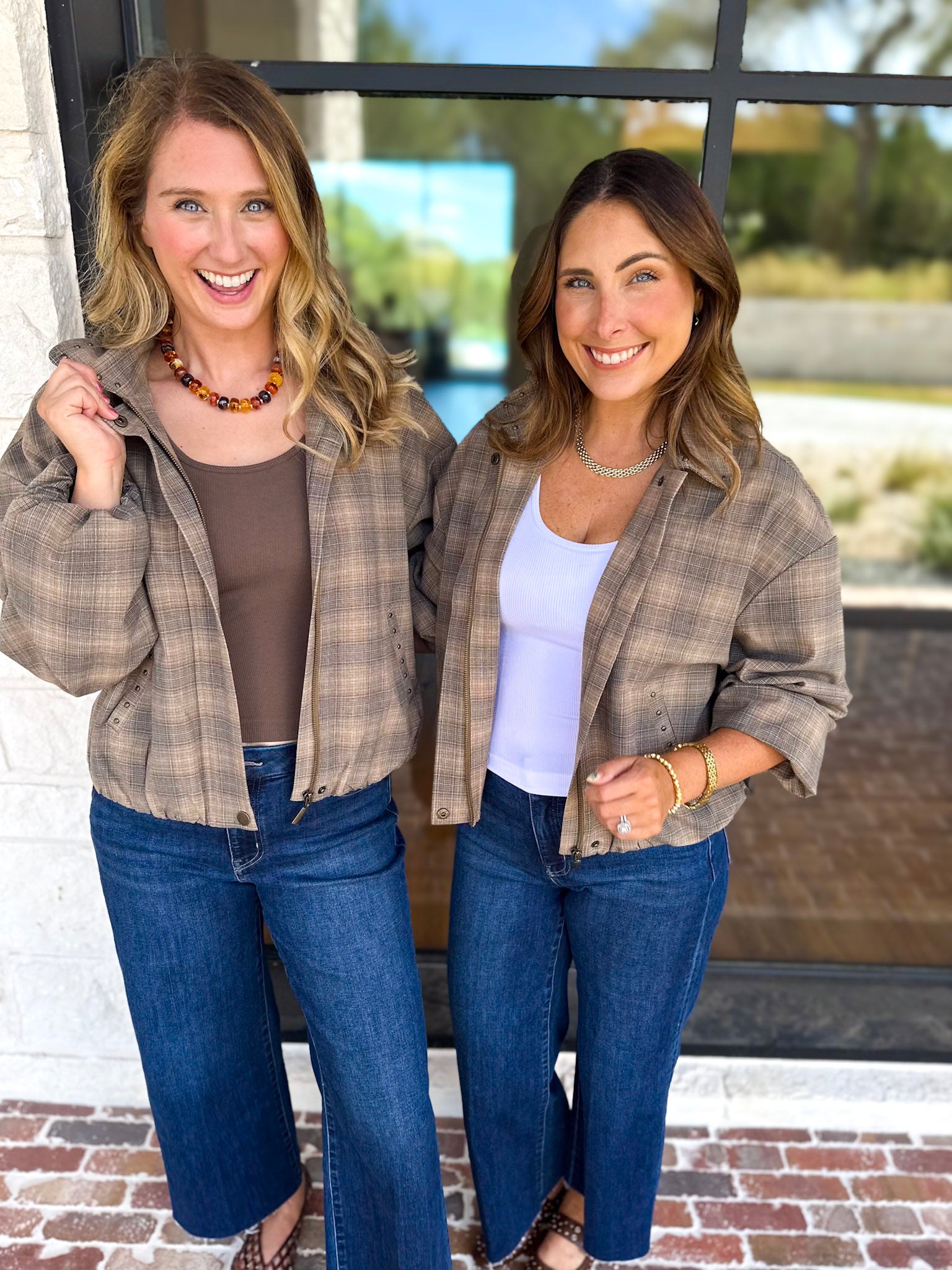 Liverpool - Kensington Bubble Hem Jacket-600 Outerwear-LIVERPOOL JEANS COMPANY-July & June Women's Fashion Boutique Located in San Antonio, Texas