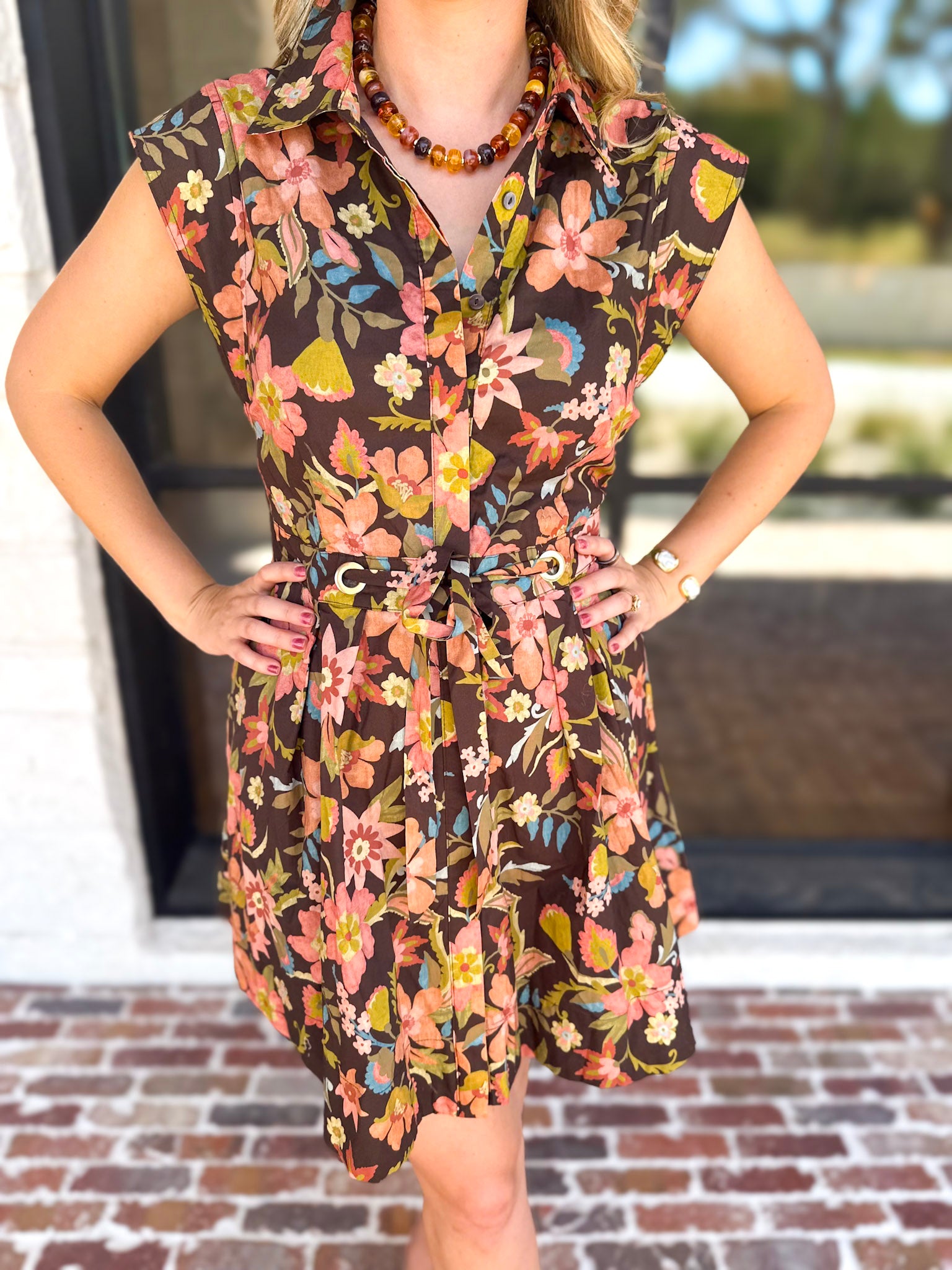 Freshly Picked Florals Mini Dress-510 Mini-ENTRO-July & June Women's Fashion Boutique Located in San Antonio, Texas