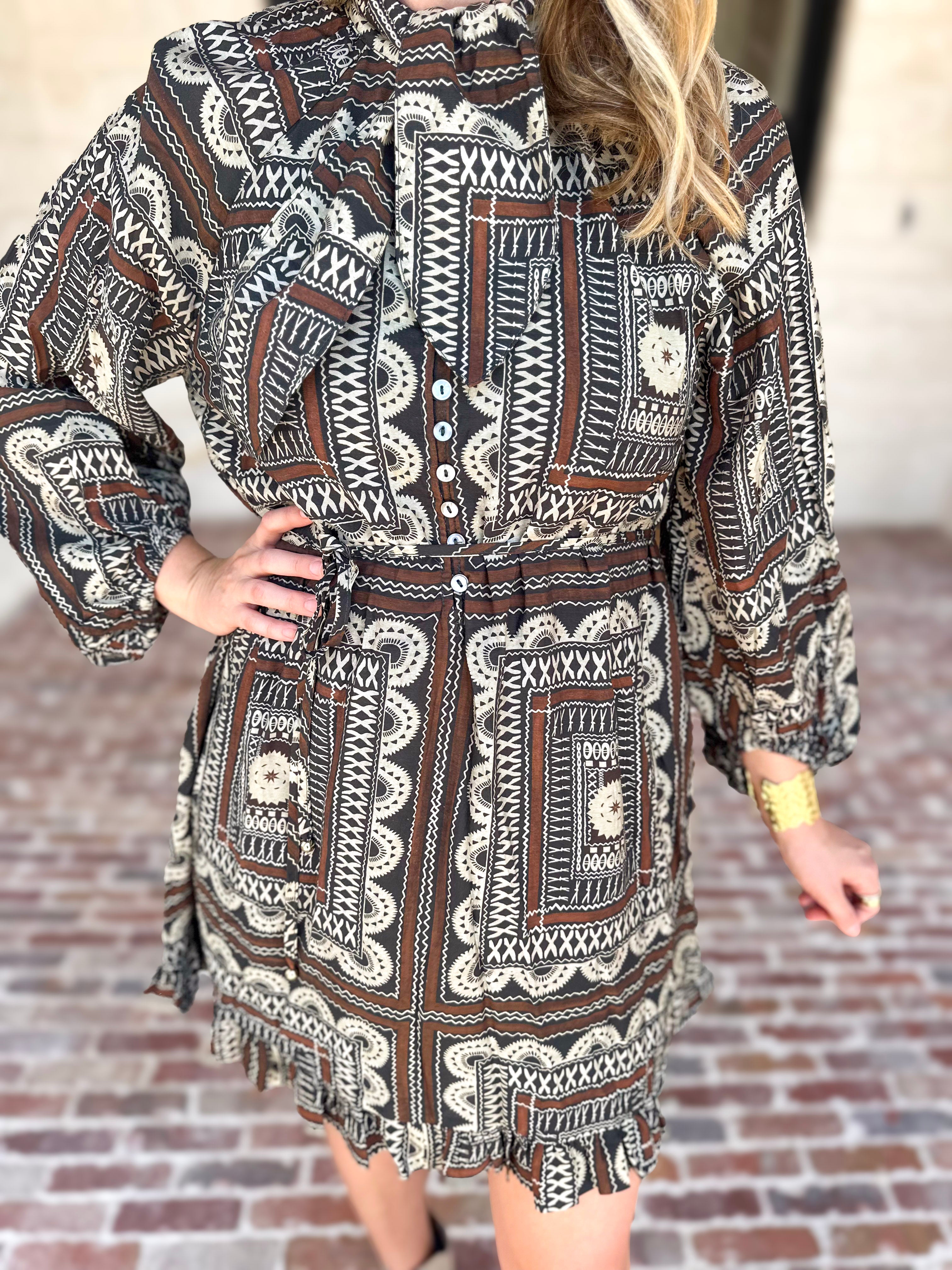 The Evening Stroll Mini Dress-510 Mini-ENTRO-July & June Women's Fashion Boutique Located in San Antonio, Texas