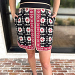 THML - Juliet Embroidered Mini Skirt-410 Shorts/Skirts-THML-July & June Women's Fashion Boutique Located in San Antonio, Texas