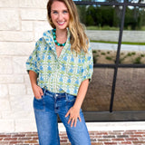 Fresh Air Floral Blouse-200 Fashion Blouses-ENTRO-July & June Women's Fashion Boutique Located in San Antonio, Texas