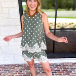 The Dottie Set - Olive-510 Mini-ENTRO-July & June Women's Fashion Boutique Located in San Antonio, Texas