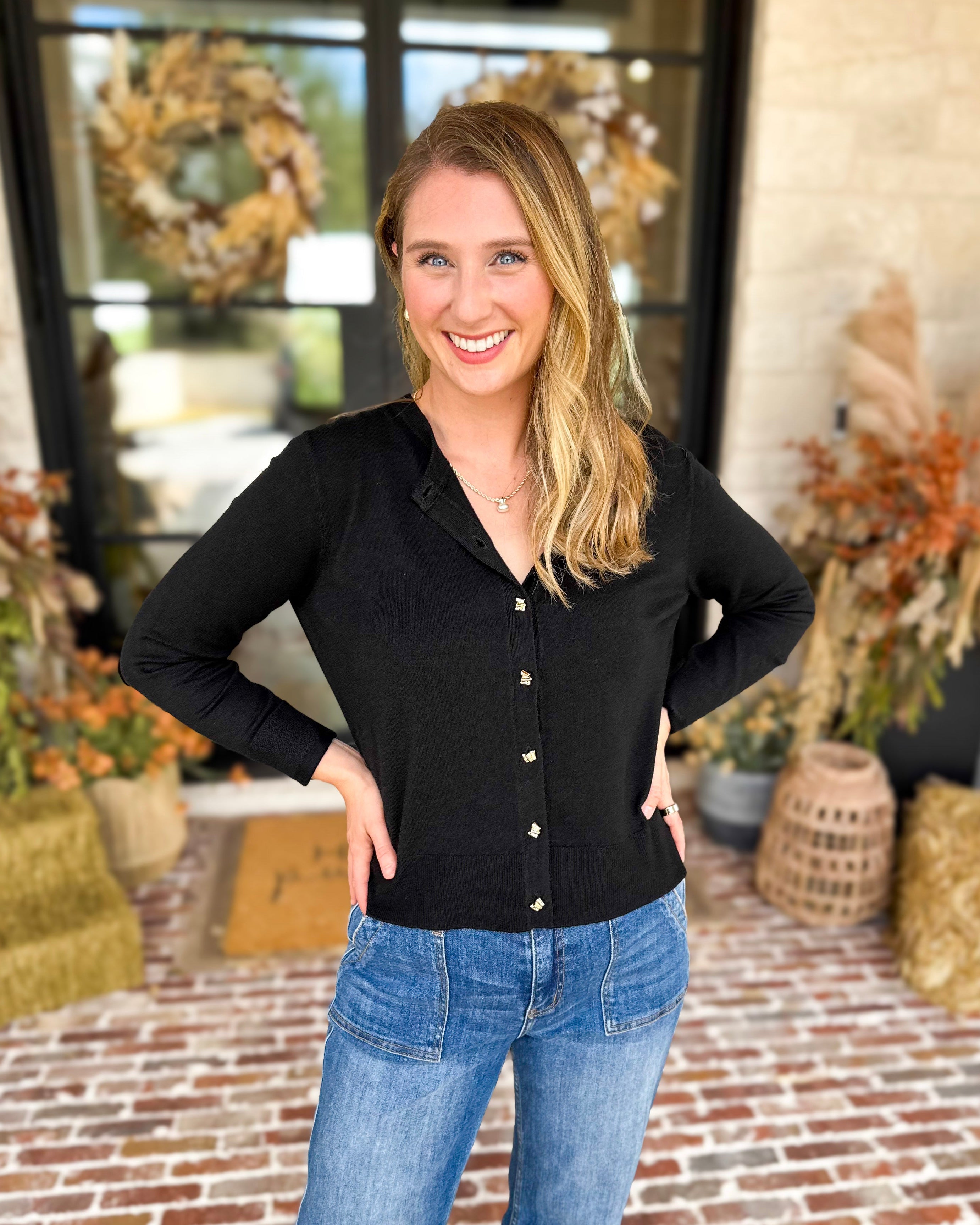 The Forever Favorite Cardigan - Black-230 Sweaters/Cardis-SKIES ARE BLUE-July & June Women's Fashion Boutique Located in San Antonio, Texas
