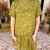 The Afterglow Olive Mini Dress-510 Mini-TCEC-July & June Women's Fashion Boutique Located in San Antonio, Texas