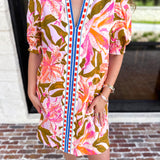 THML - Graceful Bloom Mini Dress-510 Mini-THML-July & June Women's Fashion Boutique Located in San Antonio, Texas