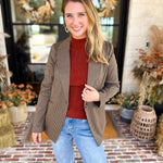 Liverpool - Down To Business Blazer-600 Outerwear-LIVERPOOL JEANS COMPANY-July & June Women's Fashion Boutique Located in San Antonio, Texas