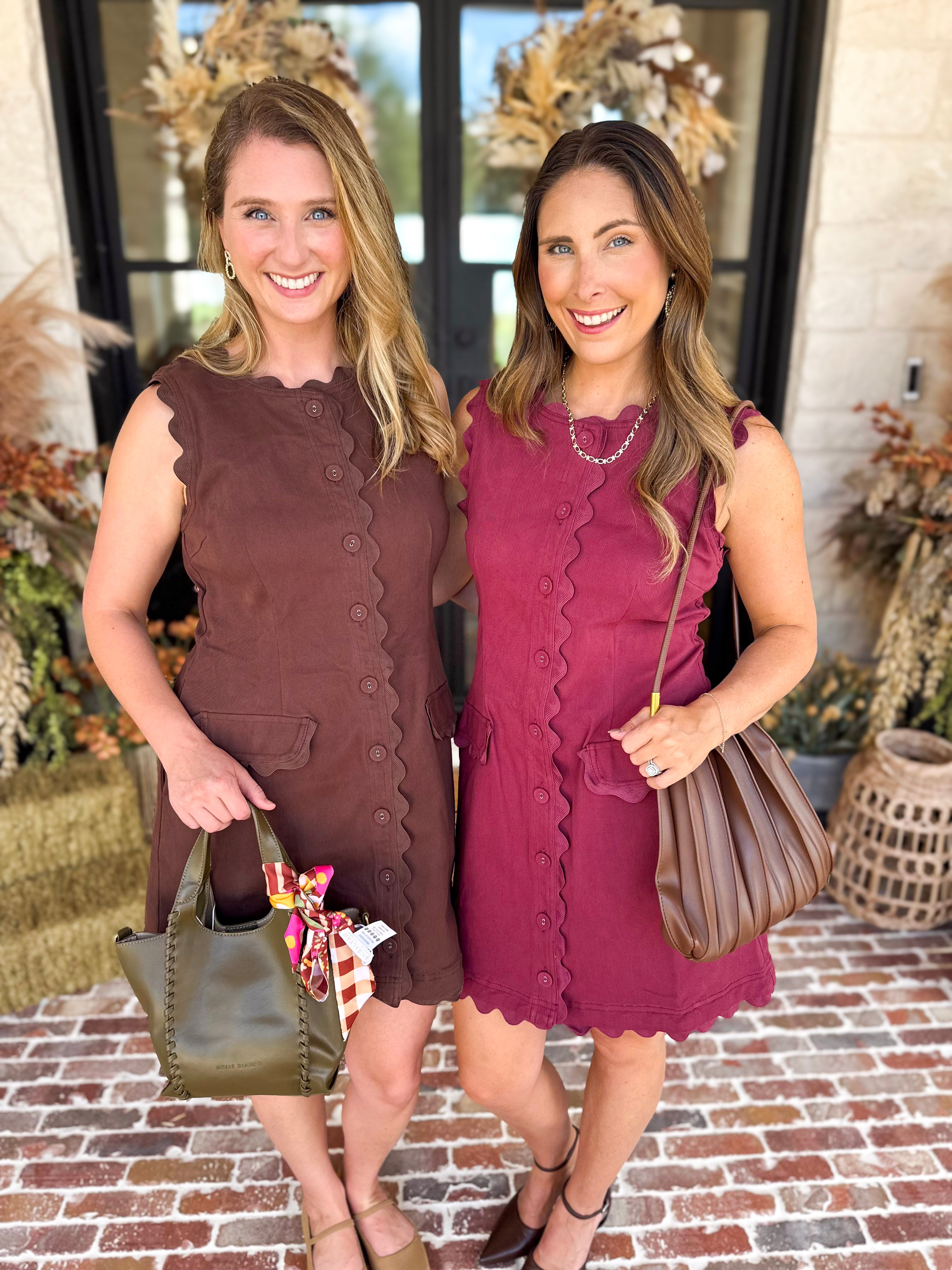 Weekend Plans Ric Rac Mini Dress - Wine-510 Mini-ENTRO-July & June Women's Fashion Boutique Located in San Antonio, Texas