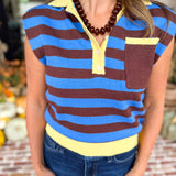 THML - The Good Mood Knit Top-230 Sweaters/Cardis-THML-July & June Women's Fashion Boutique Located in San Antonio, Texas