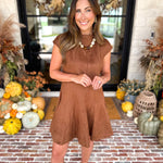 Monroe Suede Flirty Mini Dress-510 Mini-FATE-July & June Women's Fashion Boutique Located in San Antonio, Texas